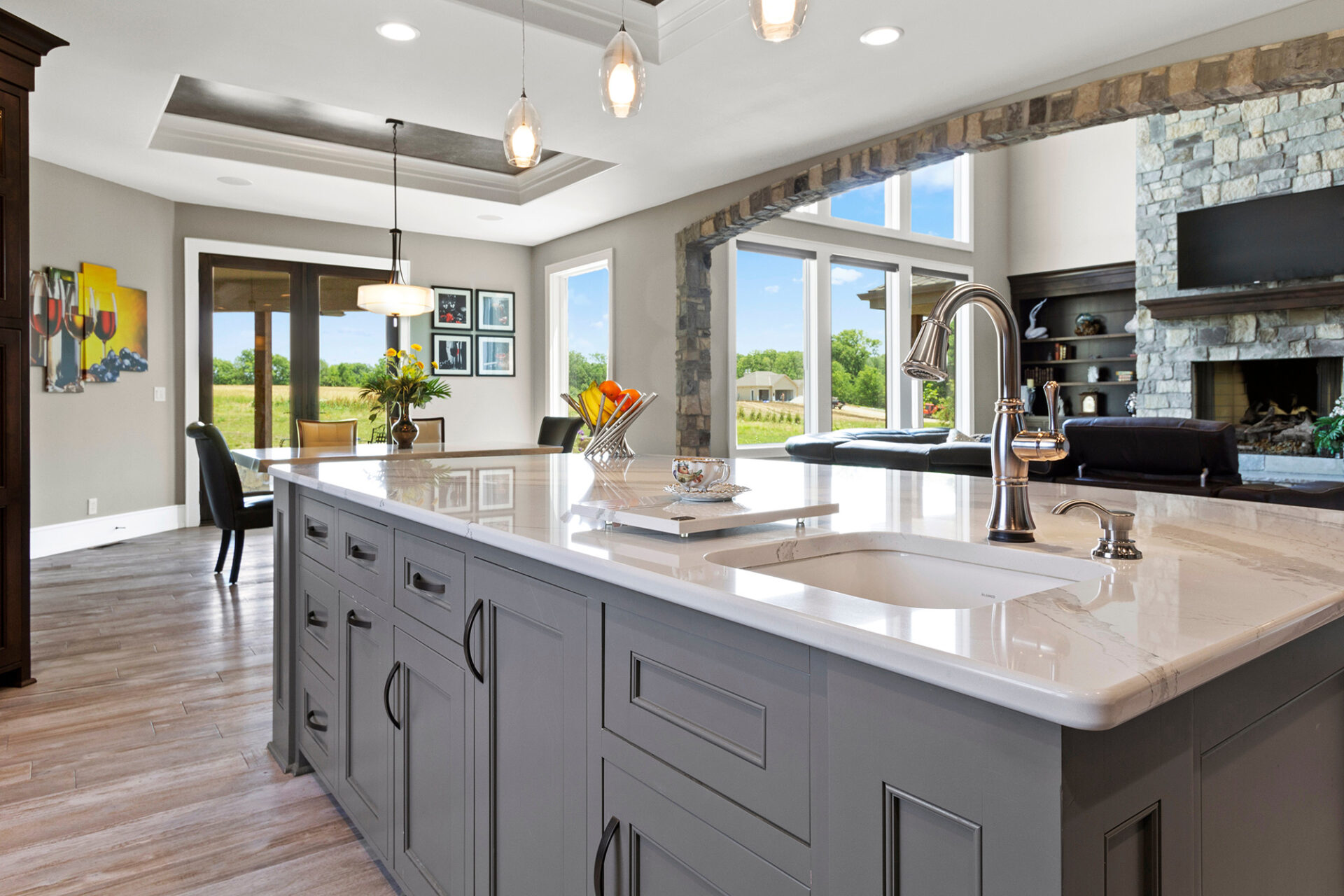 Custom kitchen countertops from Murley's Floor Covering in the Tri-Cities, WA