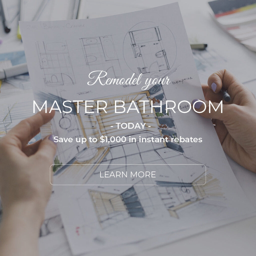Remodel your master bathroom promotion