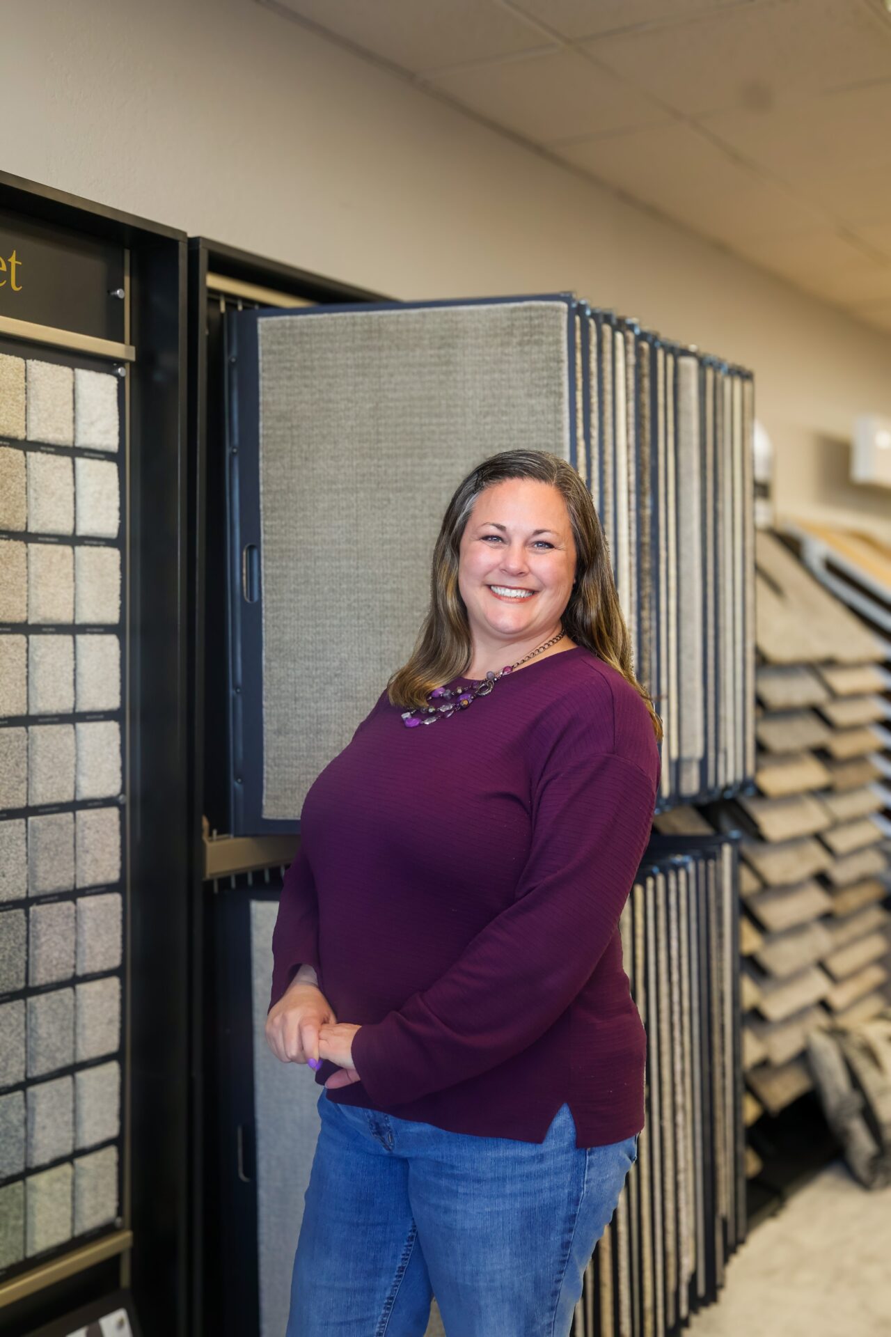 Jessica Boyce, Office Manager at Murley's Floor Covering
