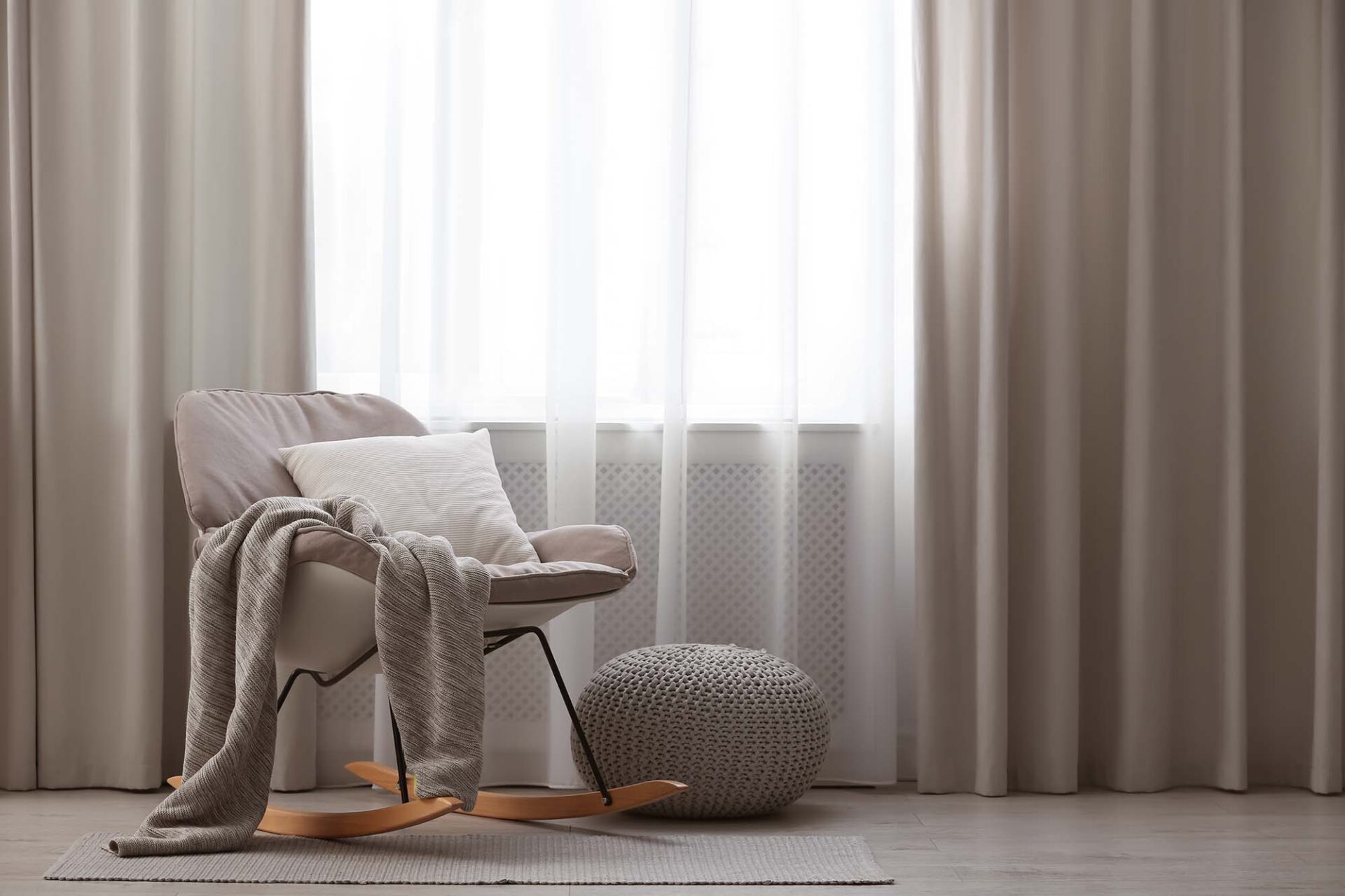 Swags and cascades window treatments